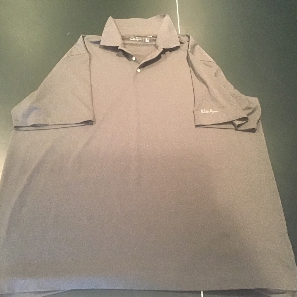Walter Hagen grey golf polo